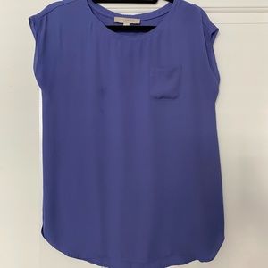 LOFT Cap Sleeve Blouse